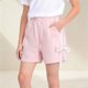 thumbnail image 2 of Arcos de Verano para Niñas de Bebé Pantalones Cortos Deportivos de Tela Suave Y Respirable con Diseño de Arco para 6 Meses-7 Años Pantalones Cortos de Niña de Bebé, 2 of 5