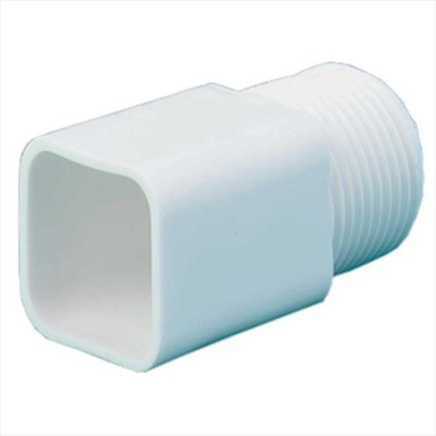TekSupply WF2175 Square PVC Water Pipe Adapter