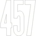 thumbnail image 2 of Permanent Adhesive Vinyl Numbers 4" 49/Pkg-White, 2 of 2
