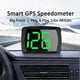 thumbnail image 2 of El último velocímetro digital GPS HUD, Plug and Play, para todo tipo de vehículos, con fuente grande, en kilómetros por hora y millas por hora, accesorios para coche p202411261200, 2 of 5