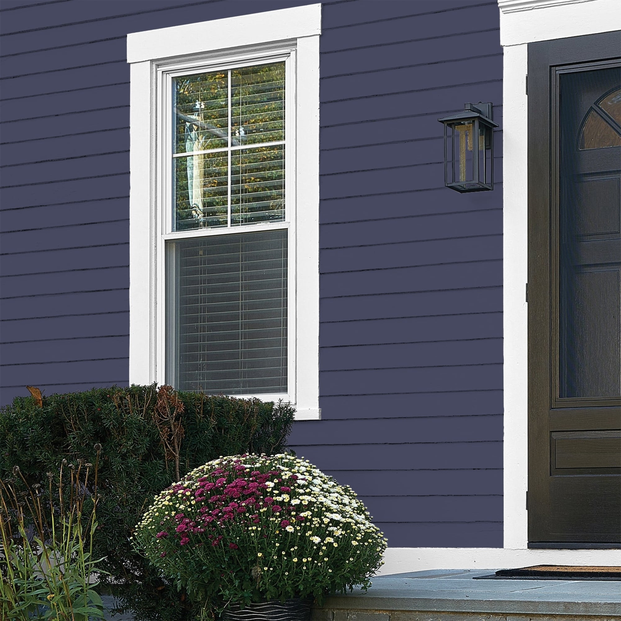 Glidden High Endurance Plus Chinaberry Flat Exterior Paint and Primer, 1 Gallon