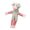 C, variant on Dog Chew Toy Cartoon Animal Squeaky Puppy Toy with Rope Limbs Reinforced Stitching Interactive Plush Tug Stuffed Toy for Small Medium Large Dogs Anxiety Relief