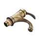 thumbnail image 1 of Riwesomey Grifo de lavabo de estilo Vintage para restaurante de Hotel en casa, grifo de agua de cobre frío y caliente de repuesto para lavabo de una sola Herramientas y ferretería Corto Riwesomey TO012080-01, 1 of 6