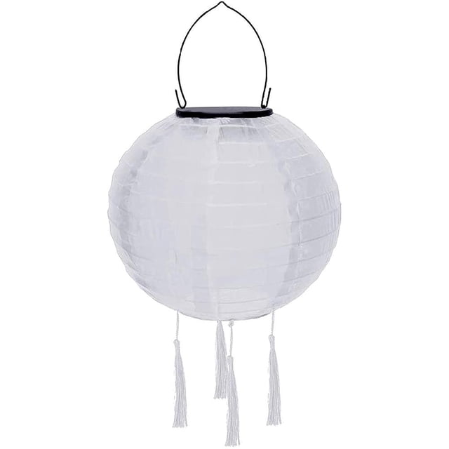 Con Borlas, Linternas Coloridas, Solares Para Exteriores, Resistentes A La Intemperie, Farol Colgante Para Jardín, Para Boda, Iglesia, Jardín matsuzay HA045897-12