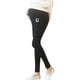 thumbnail image 2 of Gibobby Leggings para Mujeres Tallas grandes Ropa de maternidad Pantalones para el vientre Noveno pantalones Leggings para embarazadas(Negro,XG), 2 of 3