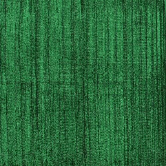 Ahgly Company Indoor Square Abstract Green Contemporary Area Rugs, 3' Square