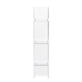 thumbnail image 5 of TV Stand Media Console with Doors & Storage Shelves, Entertainment Center, Gray, 5 of 12