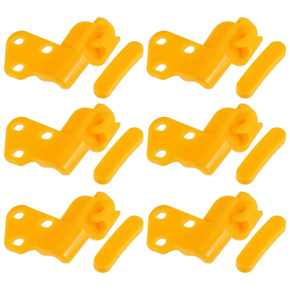 Unique Bargains 6 Set Tire Changer Insert Tire Demount Head Tire Machine Guard Wheel Side Protector 2.36'x2.28'x0.91'