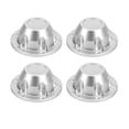 thumbnail image 3 of Wheel Hub Dust , Wheel Hubcaps Anti Slip  For 1/6 RC Car Silver, 3 of 8
