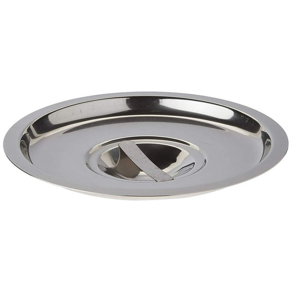 Winware by Winco Bain Marie Cover, Stainless Steel 4-1/4" Quart
