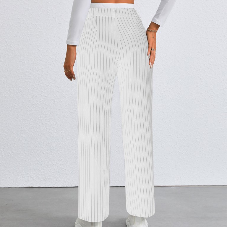 slim fit dress slacks Slim-Fit Dress Pants for Tall Women in Black 16 / Tall / Black main image 1