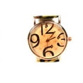 thumbnail image 4 of Leopard Animal Print Design Big Face Numbers Woman Watch-236-AP, 4 of 7