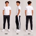 thumbnail image 2 of Southpole Boys Jogger Pants - 3 Pack Breathable Tricot Track Pants Joggers for Boys (Sizes: 10-20), 2 of 7