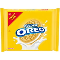 OREO Golden Sandwich Cookies, Party Size, 24.16 oz