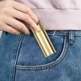 thumbnail image 3 of Brass Sealed Cabin Outdoor Elderly Carry Small Bottle Shading Health Product Box PortableFeatures:The portable and sturdy small bottle is made of solid brass material, and the brass color is very, 3 of 6