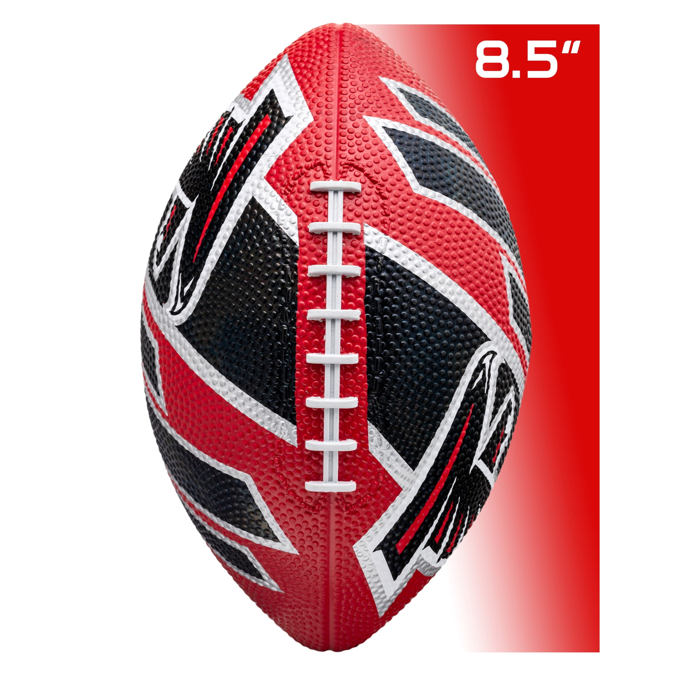 Franklin Sports NFL Atlanta Falcons Football - Youth Football -  Mini 8.5" Rubber Football - Perfect for Kids - Team Logos and Colors!