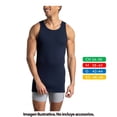 thumbnail image 2 of Camiseta Fruit Of The Loom para Hombre sin Mangas Negra, 3 Piezas, Talla G, 2 of 4