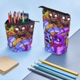thumbnail image 5 of Lsque Five Nights At Freddy'S Pattern Telescopic Pencil Bag Pen Holder Stationery Case, Stand-up Retractable Transformer Bag Organizer, 5 of 6