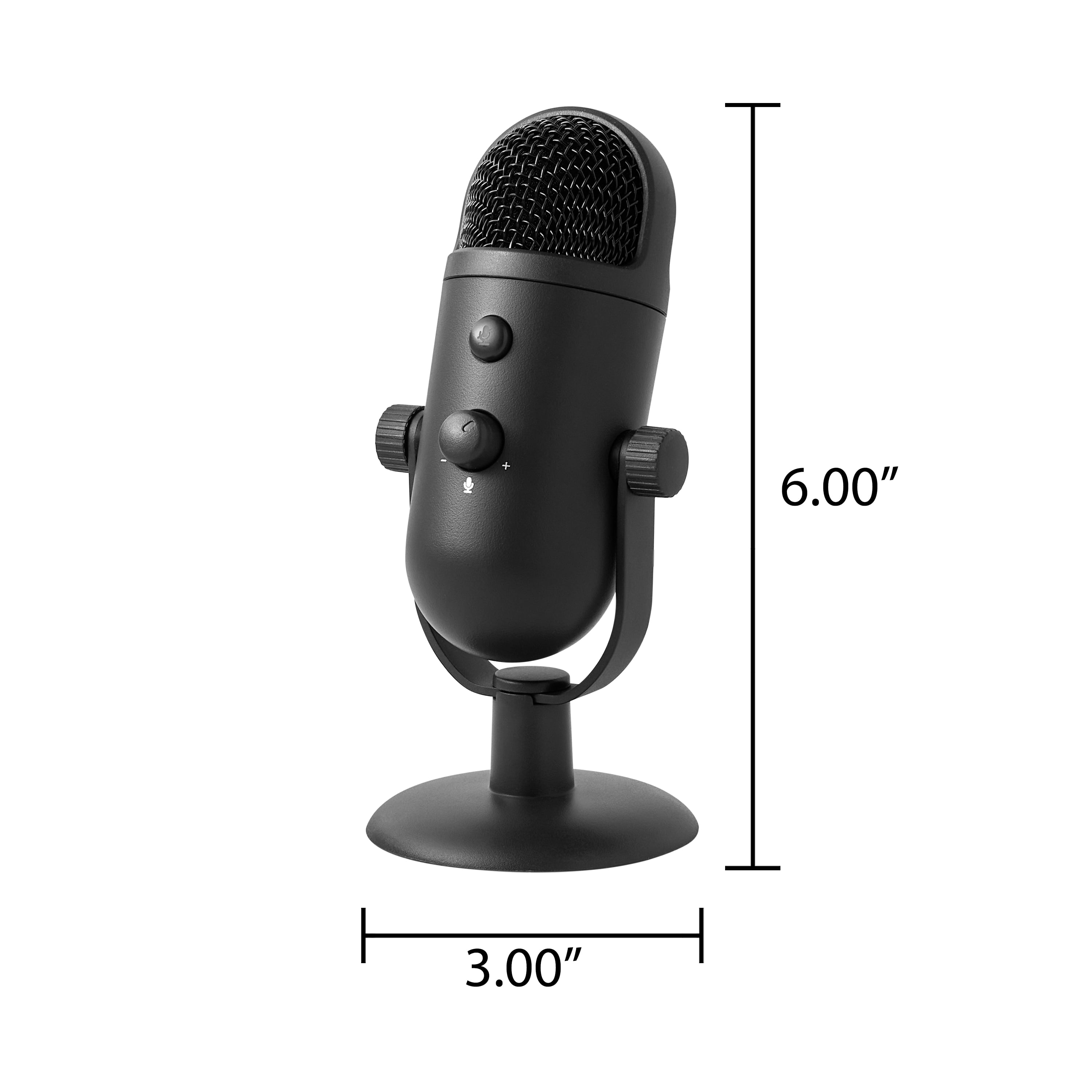 USB Dual-Pattern Microphone - Walmart.com