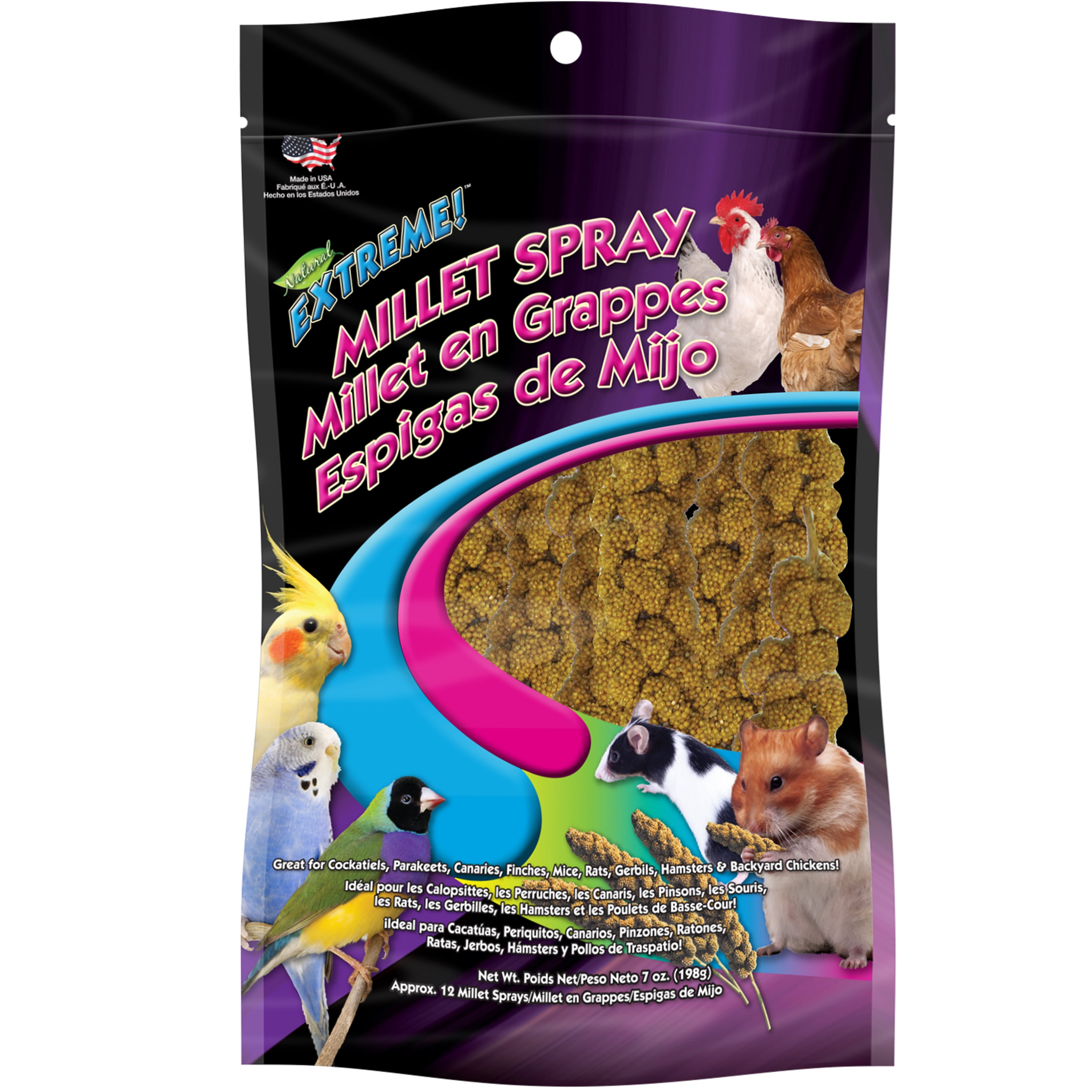 Brown's Extreme! Millet Spray, 12 Pack