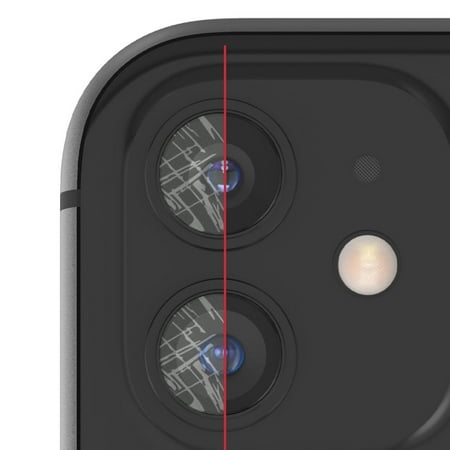 ZAGG - InvisibleShield GlassFusion Camera Lens Protector for Apple® iPhone® 11 - Clear