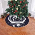 thumbnail image 2 of FMSHPON Dog Astronaut Xmas Christmas Tree Skirt Stand Mat for Holiday Party Decoration Indoor Outdoor 36 inches, 2 of 3