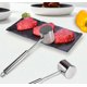 thumbnail image 4 of Mazo ablandador de carne de acero inoxidable 304 de grado alimenticio para cocina, mazo de carne de doble cara con lados texturizados y lisos, liviano y resistente a la oxidación, mango ergonómico, 4 of 6