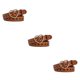 thumbnail image 5 of Minnieouse Cinturón Mujer Cuero Vestido Adorno Hebilla En Forma De Corazón Cintura Hueca Camel camello 3piezas Minnieouse CBP060400, 5 of 6