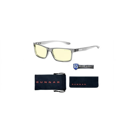 GUNNAR - Blue Light Reading Glasses - Vertex +2.5 - Gray Crystal