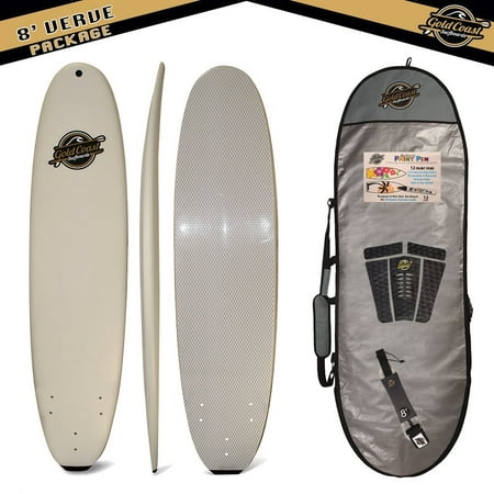 Gold Coast Surfboards 8 Verve Deluxe Surfboard Package High