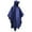 Blue, variant on 1Pc Outdoor 3 In 1 Raincoat,Polyester Cape Raincoat For Travel Hiking Climbing Fishing,Unisex Hooded Rain Poncho for Adults,Waterproof Lightweight Rain Coat,Reusable Outdoor Rain Jacket,Army Green
