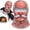 #B, variant on Old Man Funny Ski Mask, Breathable Shiesty Face Cover, Funny Motorcycle Mask, Novelty Winter Gag Gift for Adults, Skiing Cycling Outdoor Sports Group Photos