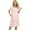 Pink, variant on Motherhood Maternity Nursing Nightgowns for Women Breastfeeding - 3 in 1 Labor/Maternity/Nursing Nightgown Short Sleeve Breastfeeding Sleep Dress X-XXXL
