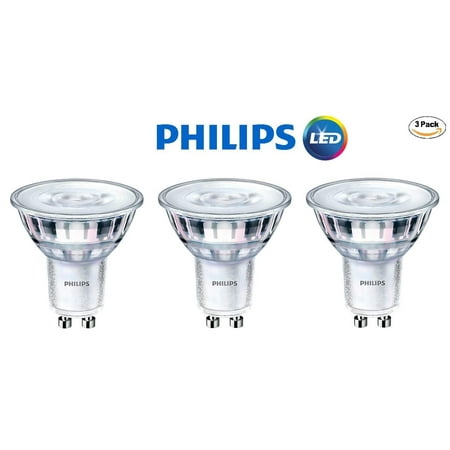 Philips 465104 LED GU10 Dimmable 35-Degree Spot Light Bulb: 400-Lumen, 5000K Daylight, 6-Watt (50-Watt Equivalent), 120V MR16,