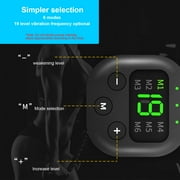 Abdominal Workout Belt, 6 Modes, 19 Levels, USB Rechargeable, Portable Abs Stimulator, for Muscle Toning & Fitness