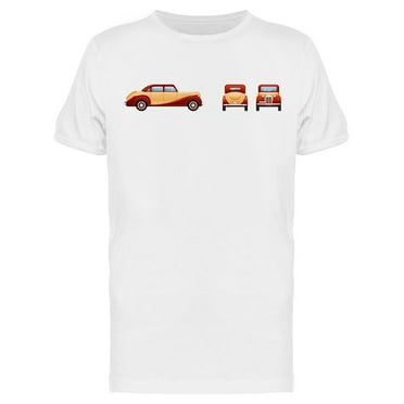 Retro Luxury Car T-Shirt Men -Image by Shutterstock, Male x-Large