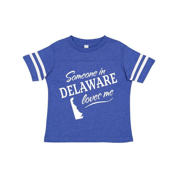 Inktastic Someone in Delaware Loves Me Boys or Girls Toddler T-Shirt