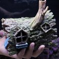 thumbnail image 4 of Flmtop Resin Simulation Hollow Tree House Aquarium Fish Tank Decor Landscape Ornament, 4 of 9