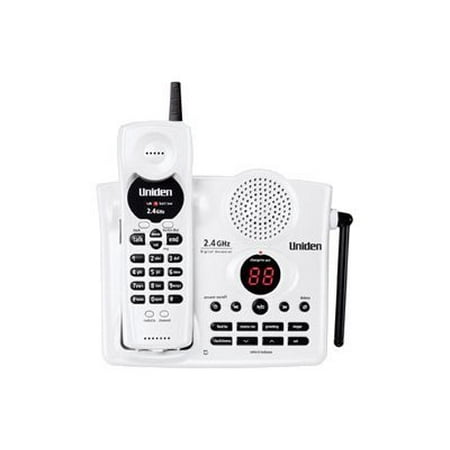 Uniden EXA 3245 - Cordless phone - answering system - 2.4 GHz - single-line operation
