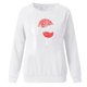 thumbnail image 4 of Pntutb Moda Mujer Casual O-cuello Navidad Impresión de manga larga Sudadera Pntutb Pntutb-2959, 4 of 4