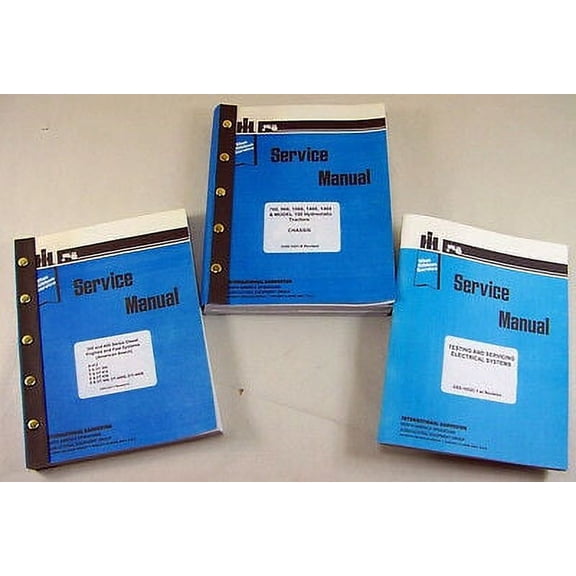 Lot International 966 1066 Tractor Service Repair Shop Manuals