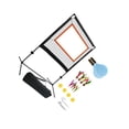 thumbnail image 3 of Thinsony Badminton Net Adults Convenient with Shuttlecocks Training for Home Practice, 3 of 6