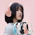 thumbnail image 3 of Active Noise Cancelling Headphones for Kids, 60H Playtime, Wireless Bluetooth Over-Ear Headset Built-in Microphone for Home/School/Travel/Party - Includes Portable Case,Blue, 3 of 4