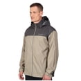 thumbnail image 4 of Columbia Mens Glennaker Lake Rain Jacket Tusk/Grill 2X Tall, 4 of 6