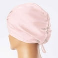 thumbnail image 5 of Adjustable Silk Satin Hair Bonnet For Sleeping Double Layer Hair Wrap Sleep Cap Turban For Women Men Curly Deep Conditioner Packets Conditioners for Hair Pattern Leave in Conditioner for Curly Hair, 5 of 9
