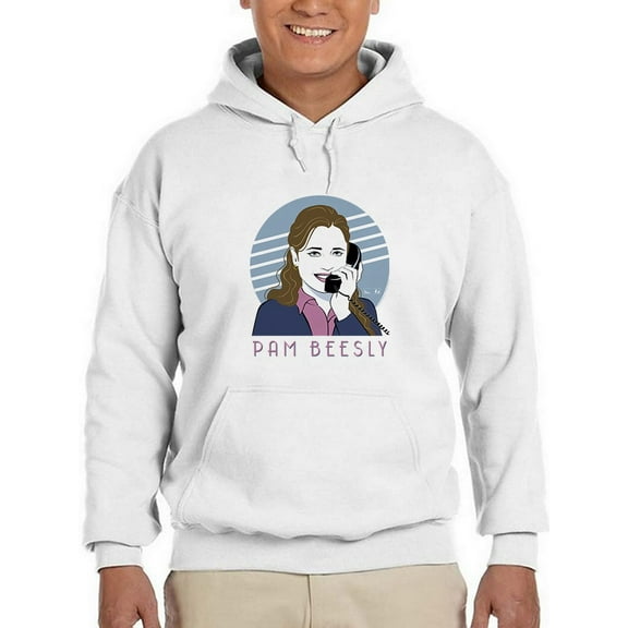Pam Beesly Hoodie Men The Office, Male Large