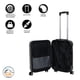 thumbnail image 3 of Maleta De Viaje Carry On 20” Pallpall Color Negro con Bolsa para Laptop, Portavasos Retráctil, Ruedas Giratorias y Candado de Combinación, 3 of 8