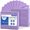 Purple, variant on 160 Pack Disposable Dental Bibs 13"x18",3-Ply Waterproof Tattoo Bibs Sheet for Nail Salon,Dental Clinic,Feeding,Tattoo Shop (Purple)