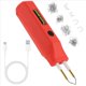 thumbnail image 2 of Soldador de Mano Inalámbrico, Máquina de Soldadura de Plástico para Plástico, Nailon, Máquina de Reparación de PE, Herramientas de Reparación de Parachoques de Coche, Rojo, 2 of 9