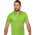 thumbnail image 2 of Kariban Proact Mens Short Sleeve Performance Polo Shirt, 2 of 3